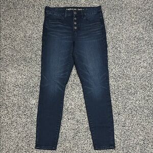 American Eagle Hi-Rise Jegging Next Lebel Stretch Size 6 Short EUC